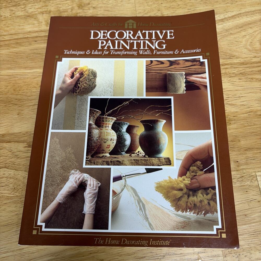 Arts & Crafts for Home Decorating - Decorative Painting Techniques & Ideas